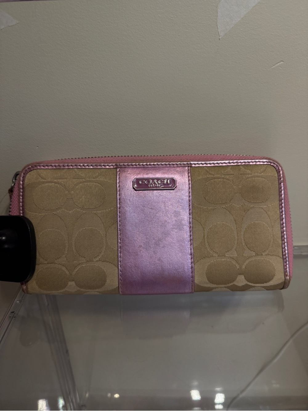 Pink Coach wallet